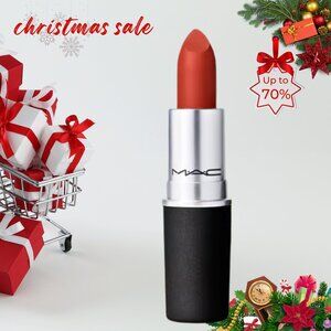 MAC Powder Kiss Lipstick 916 Devoted To Chili 0.1 oz